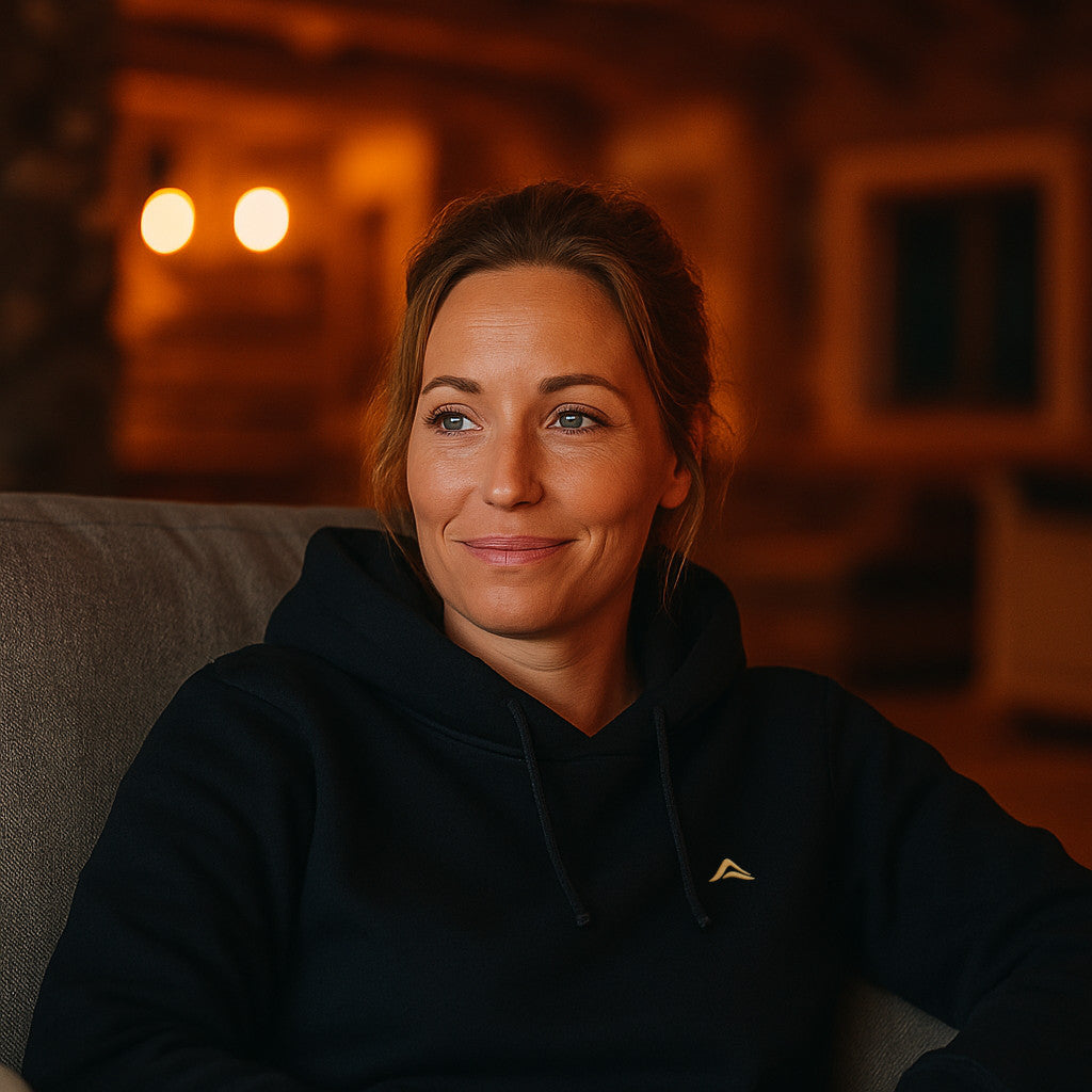 Auurépeak Hoodie mit Stick