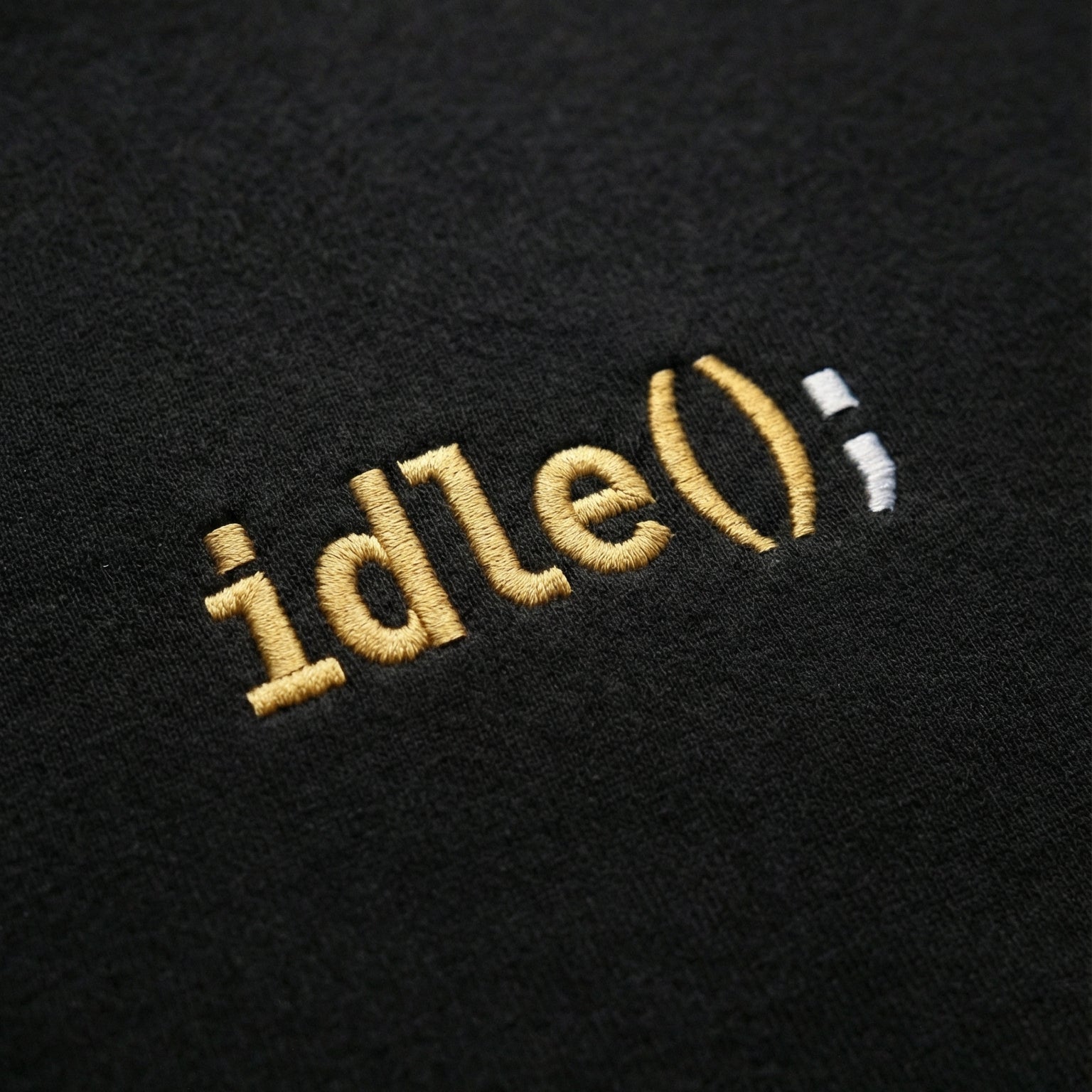 Idle Shirt mit Stick