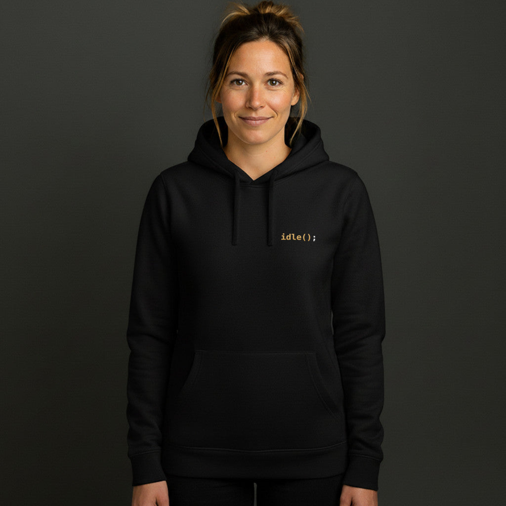 Idle Hoodie mit Stick