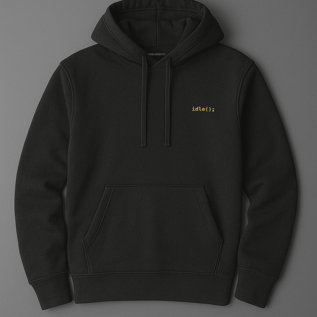Idle Hoodie mit Stick