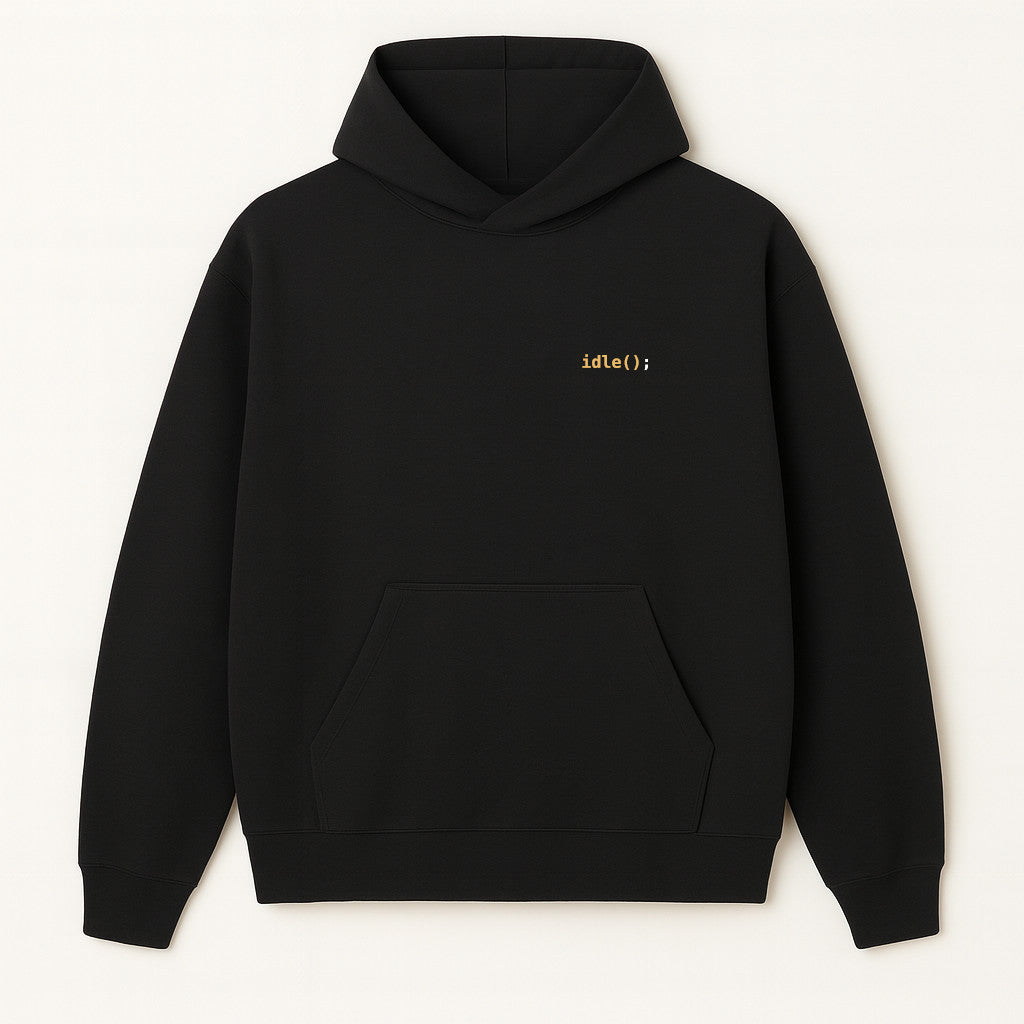 Idle Oversized Hoodie mit Stick