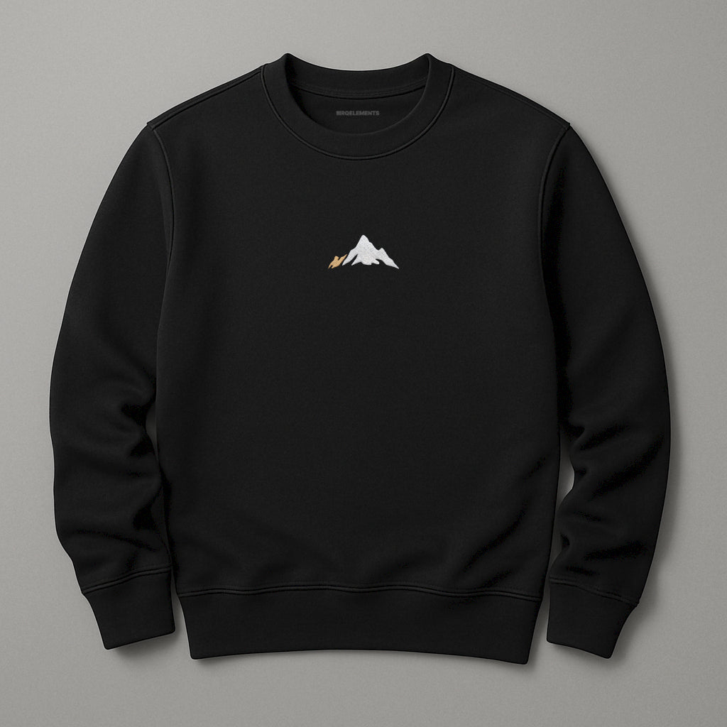 Mountain Golden Sweatshirt mit Stick