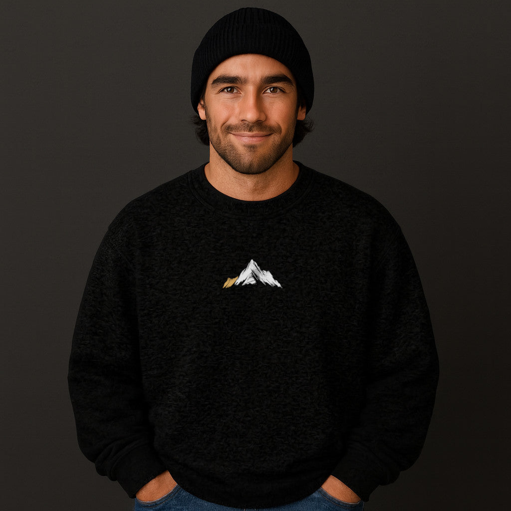 Mountain Golden Oversized Sweatshirt