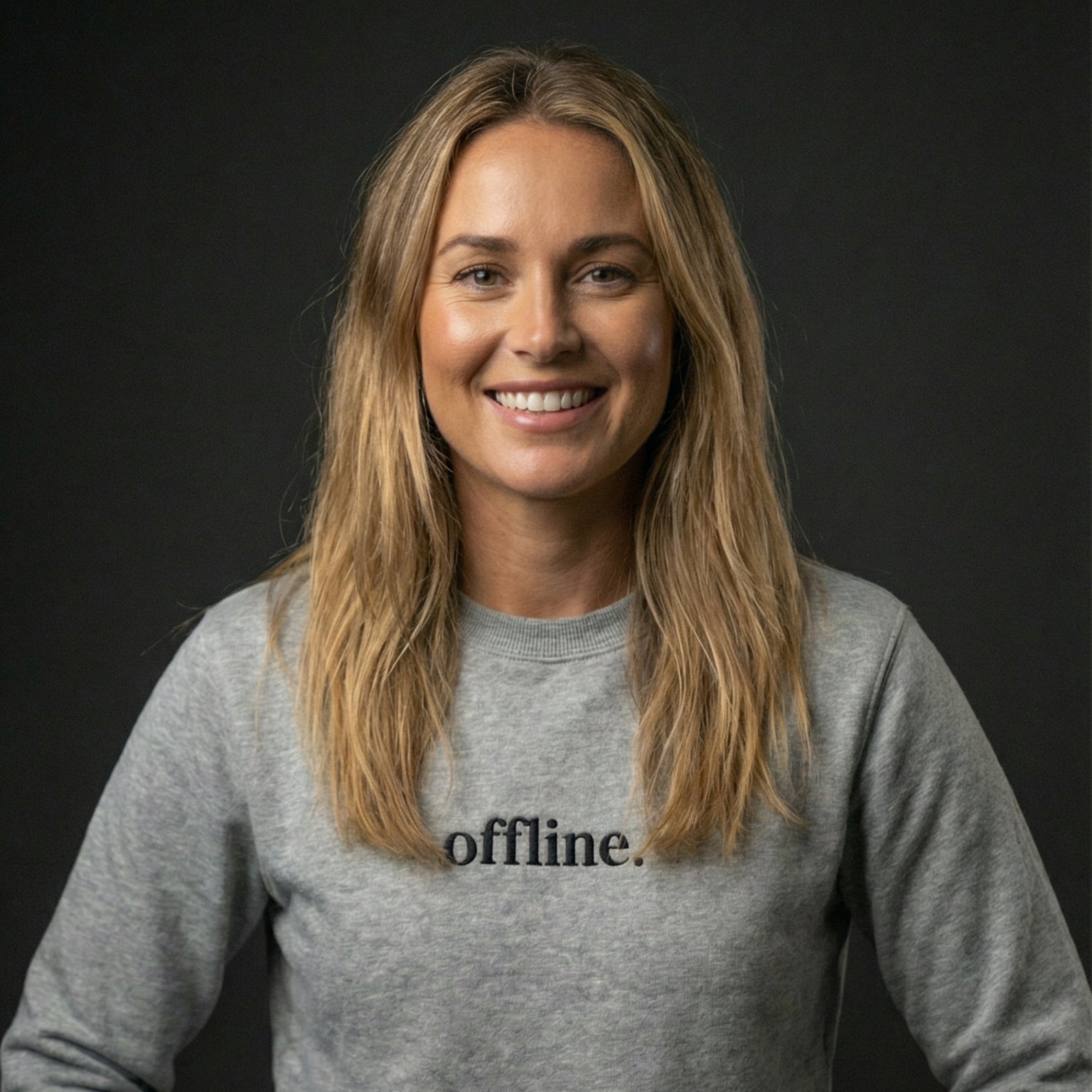 Offline Sweatshirt mit Stick