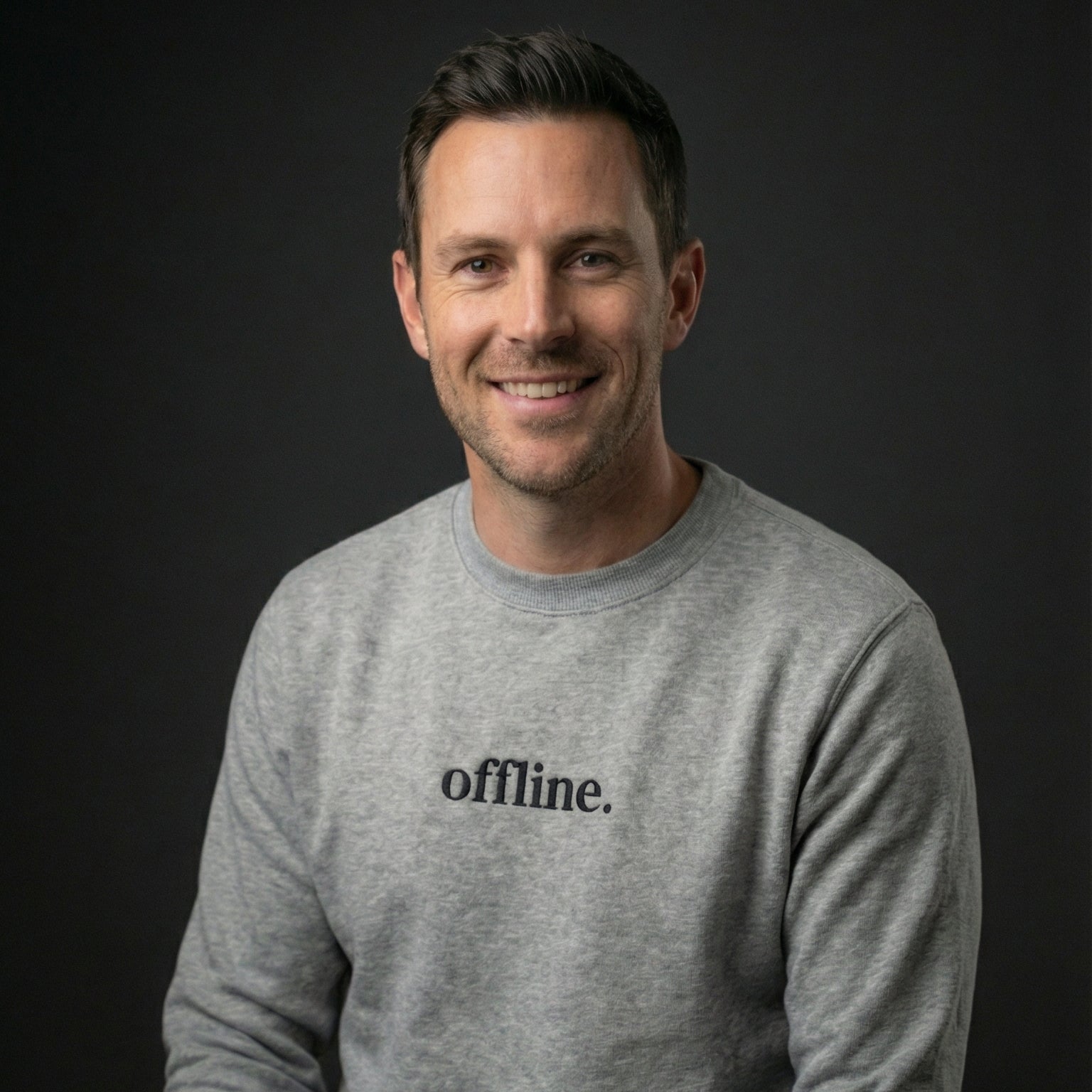 Offline Sweatshirt mit Stick