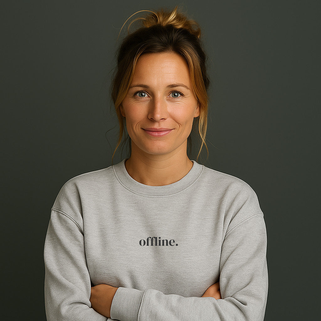 Offline Sweatshirt mit Stick