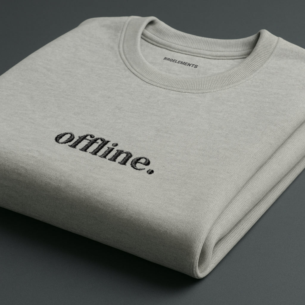 Offline Sweatshirt mit Stick