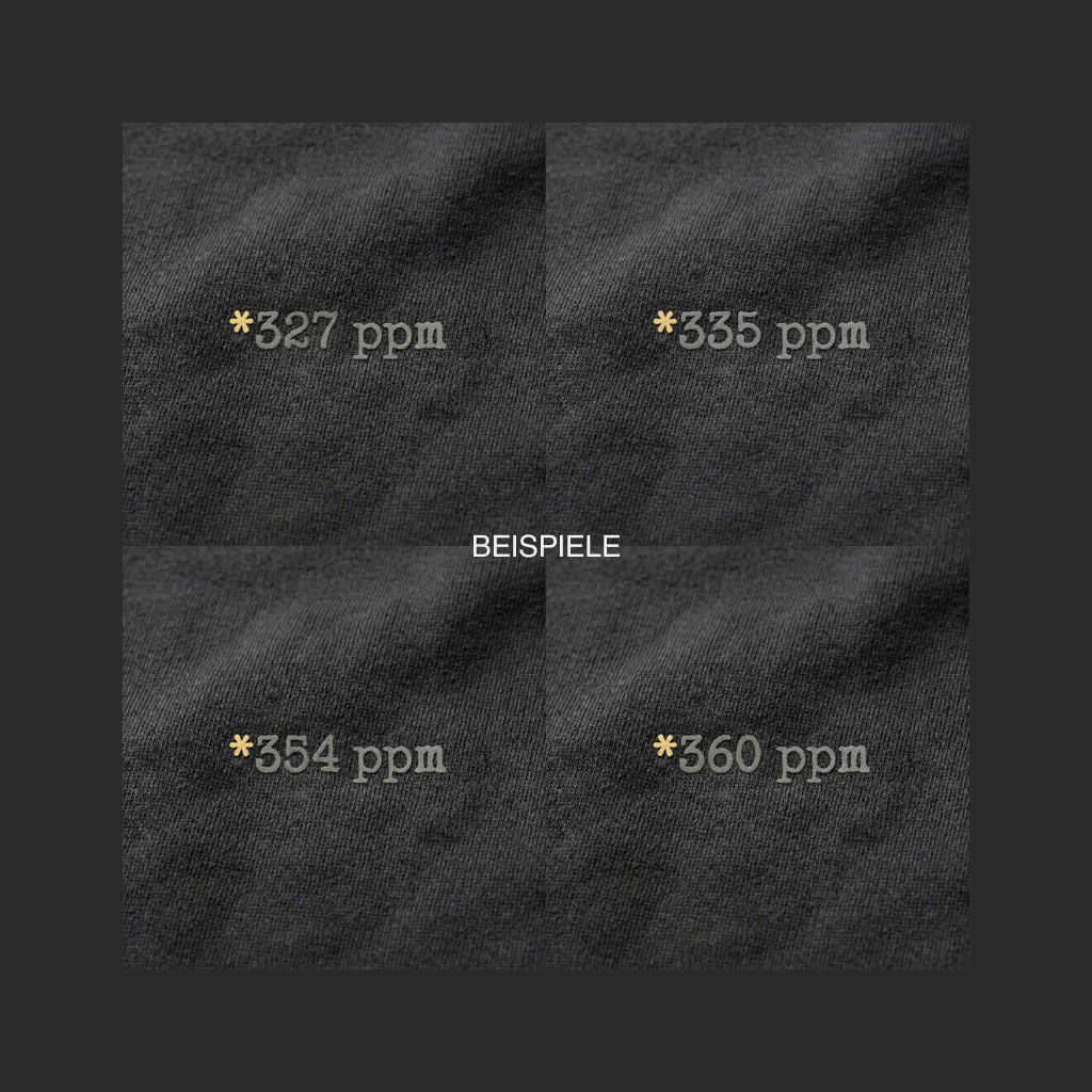 CO₂ ppm Shirt | Personalisiert