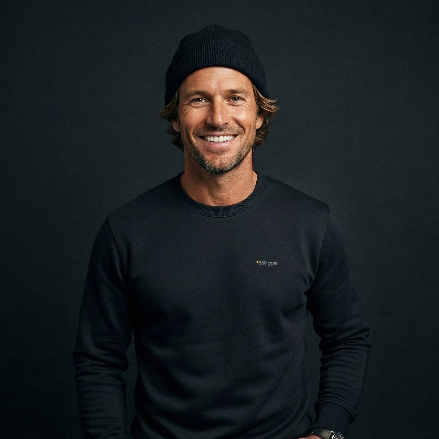 CO₂ ppm Sweatshirt mit personalisiertem Print