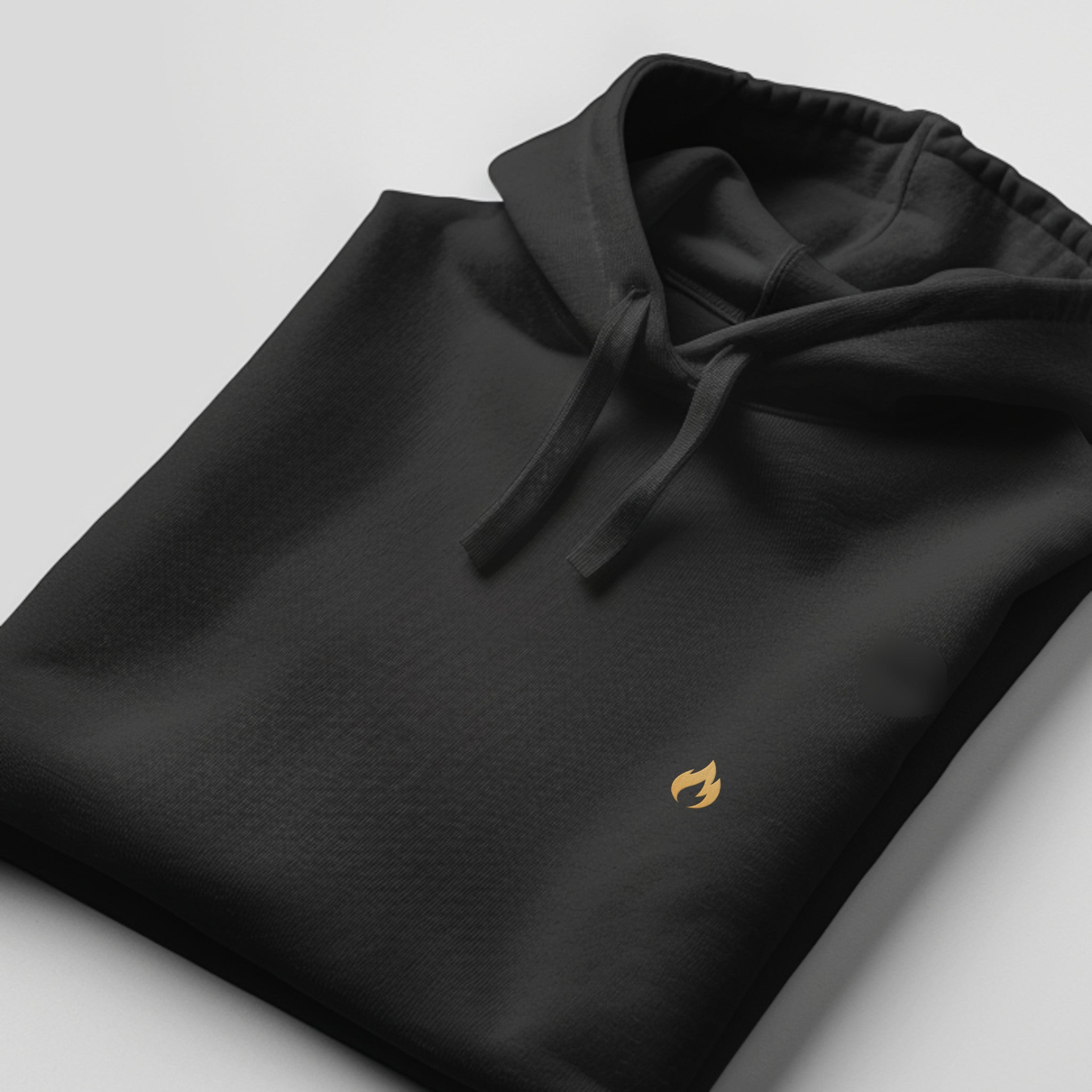 Quiet Fire Hoodie mit Stick