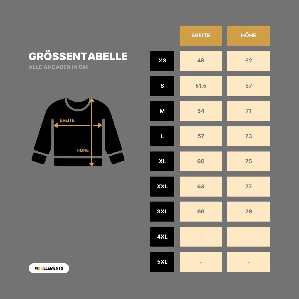 Quiet Fire Sweatshirt mit Stick