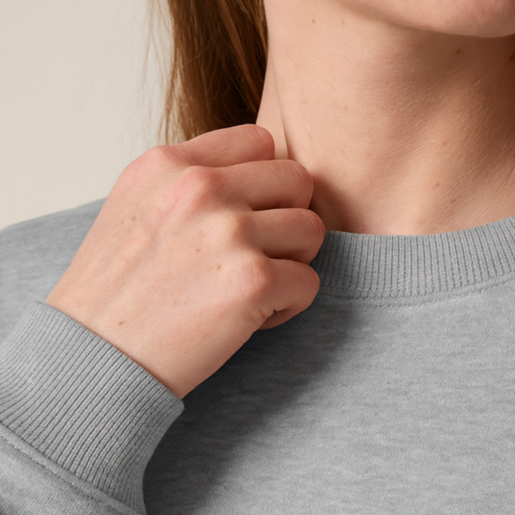 Auurépeak Oversized Sweatshirt mit Stick