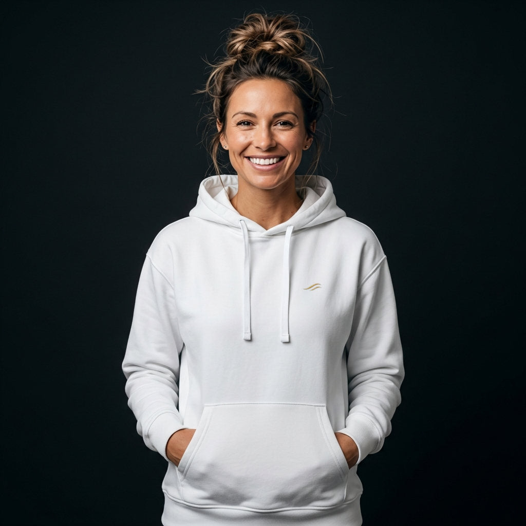 Twinfloé Golden Hoodie mit Stick