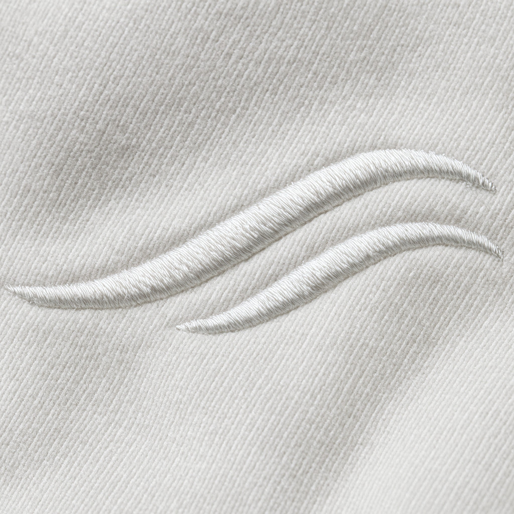 Twinfloé White Oversized Sweatshirt mit Stick