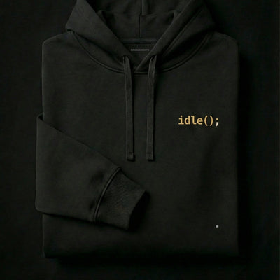 Idle Hoodie mit Stick
