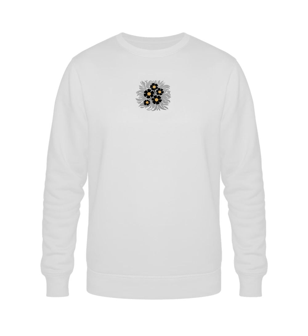 Flower Golden Sweatshirt mit Stick