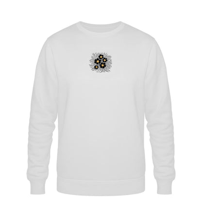 Flower Golden Sweatshirt mit Stick