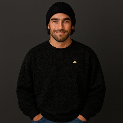 Auurépeak Oversized Sweatshirt mit Stick