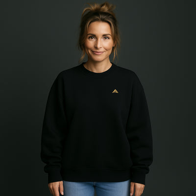 Auurépeak Oversized Sweatshirt mit Stick