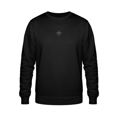 Black Silent Star Sweatshirt mit Stick