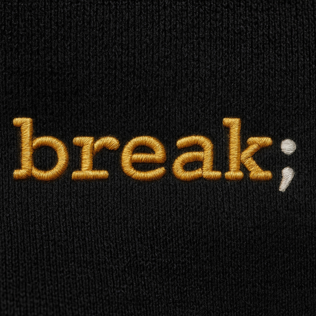 Break Hoodie mit Stick
