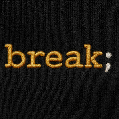 Break Hoodie mit Stick