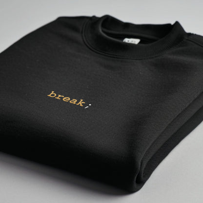 Break Sweatshirt mit Stick