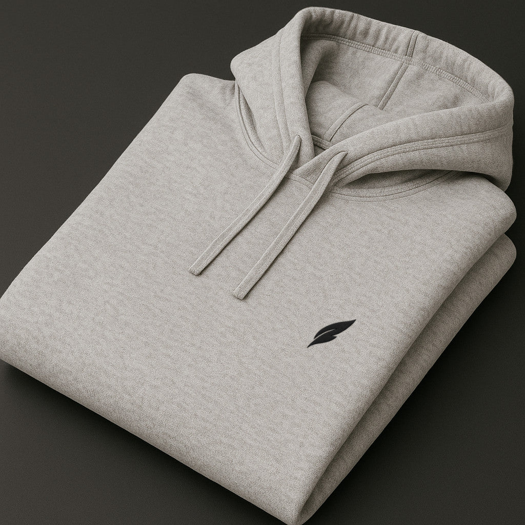 Feather Hoodie mit Stick