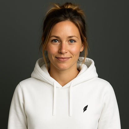 Feather Hoodie mit Stick