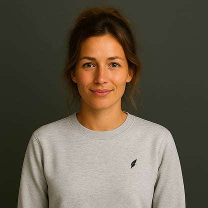 Feather Sweatshirt mit Stick