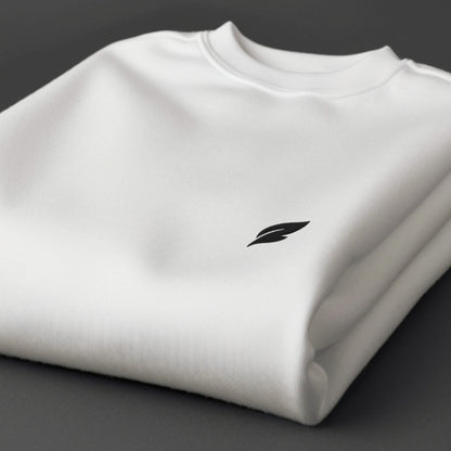 Feather Sweatshirt mit Stick