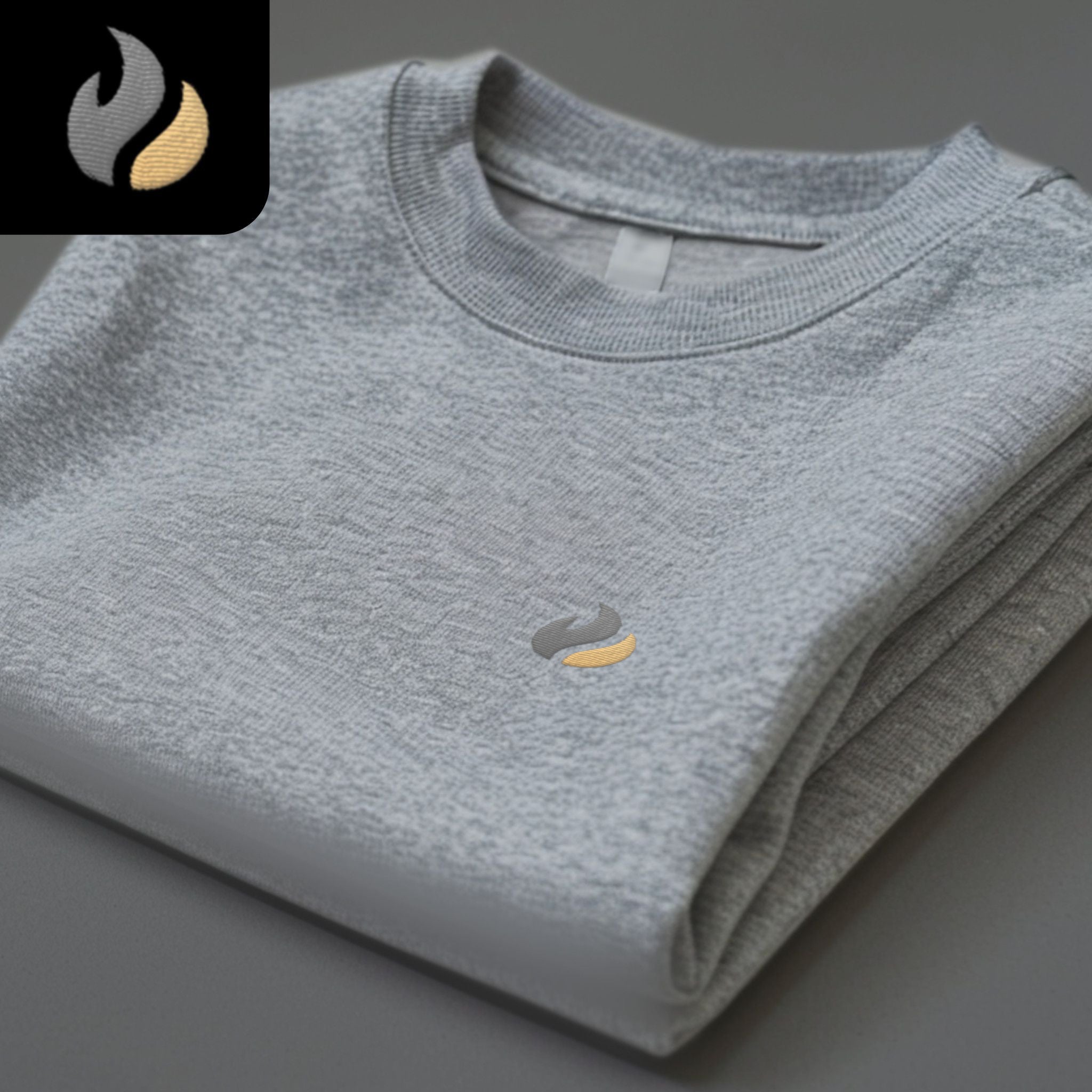 Silent Flame Sweatshirt mit Stick