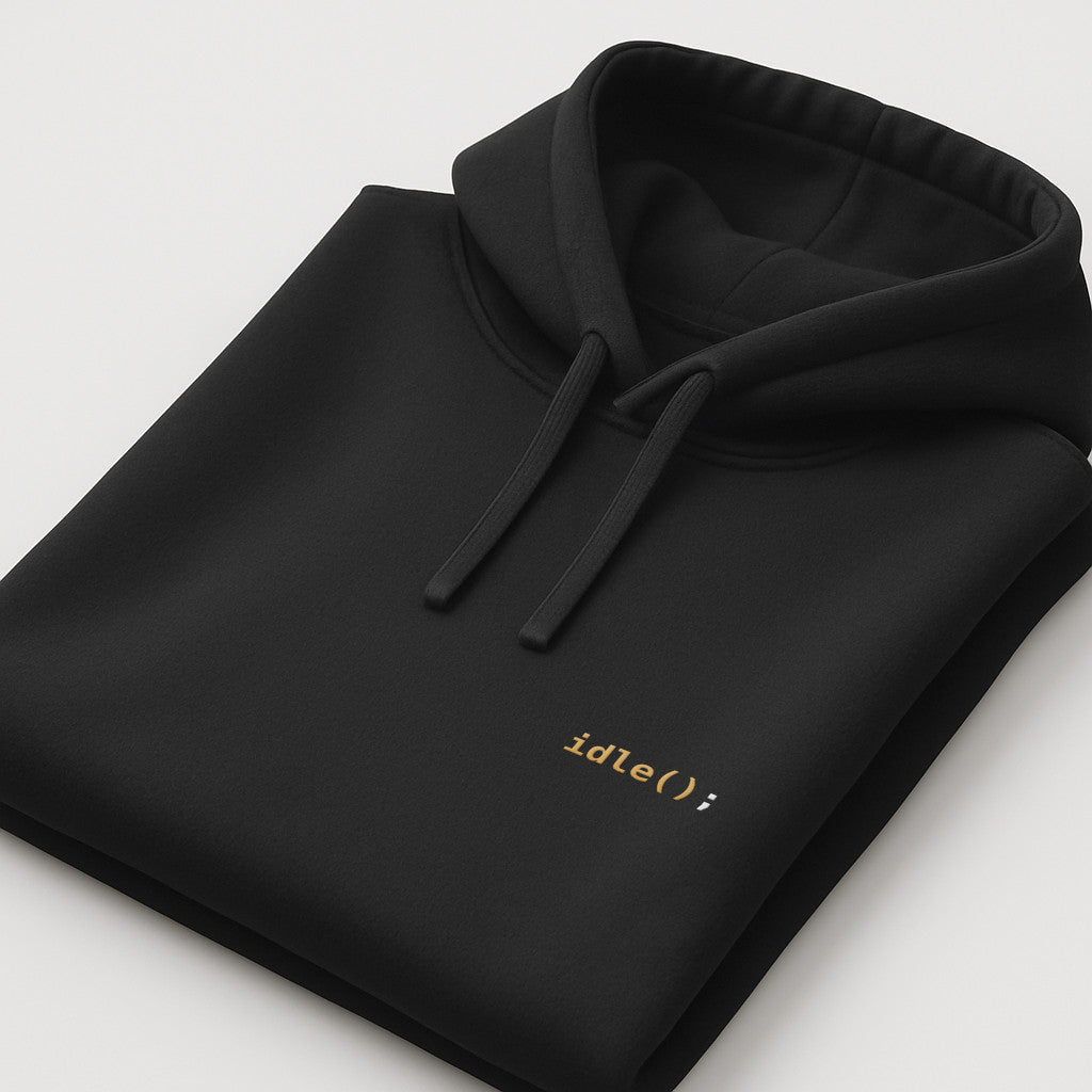 Idle Hoodie mit Stick