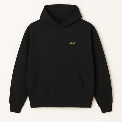 Idle Oversized Hoodie mit Stick