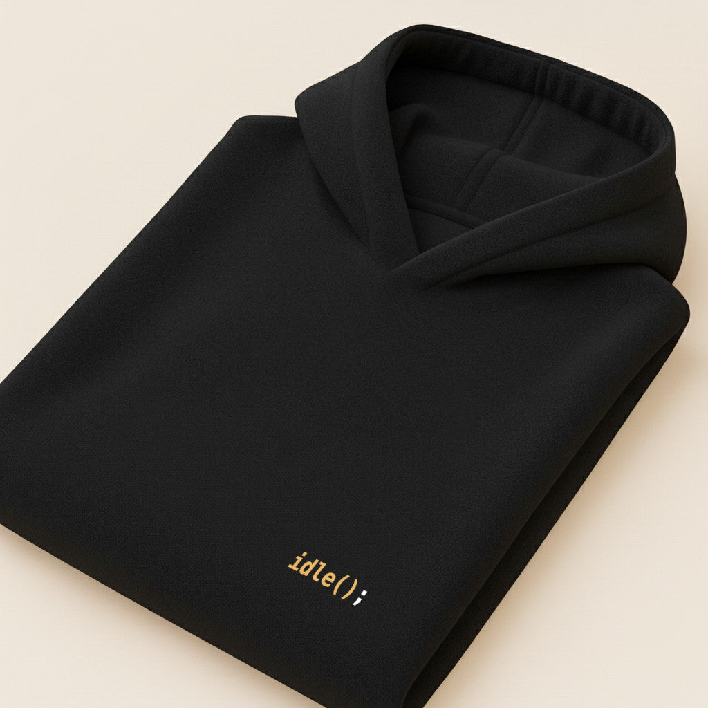 Idle Oversized Hoodie mit Stick