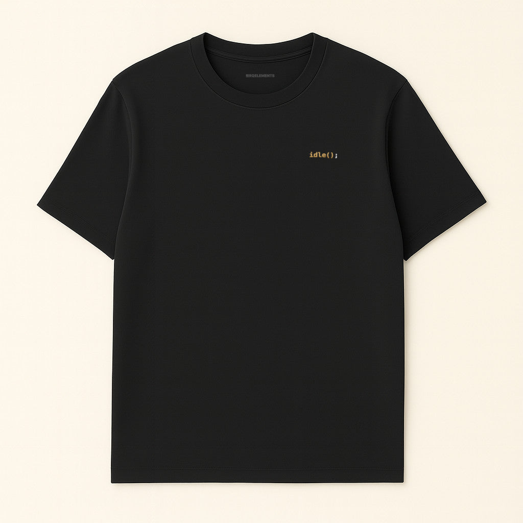 Idle T-Shirt mit Stick
