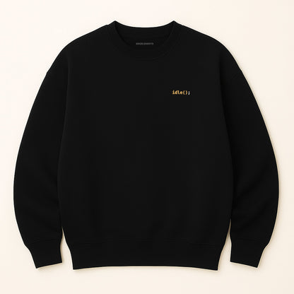 Idle Oversized Sweatshirt mit Stick