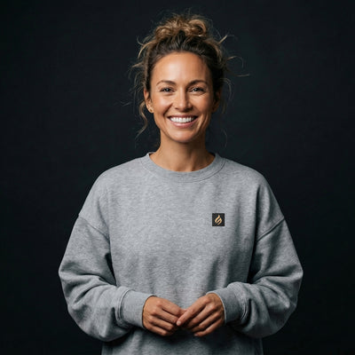 Igneraé Iconic Oversized Sweatshirt mit Stick