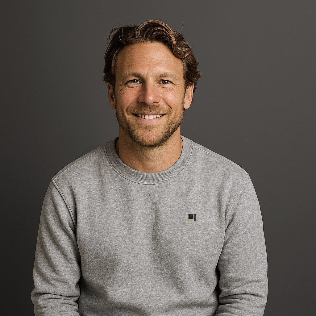 Brand Logo Sweatshirt mit Stick