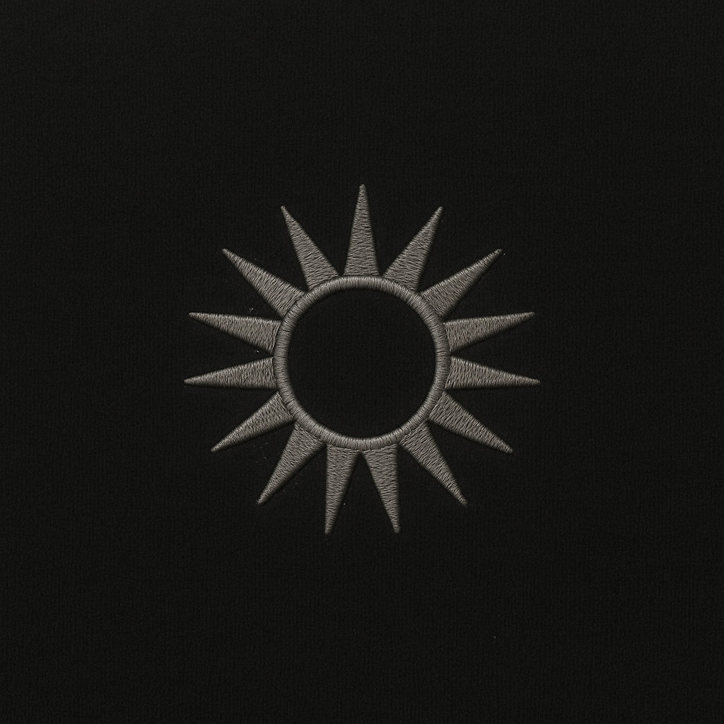 Minimalist Sun Sweatshirt mit Stick