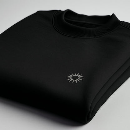 Minimalist Sun Sweatshirt mit Stick