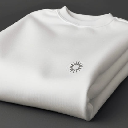 Minimalist Sun Sweatshirt mit Stick