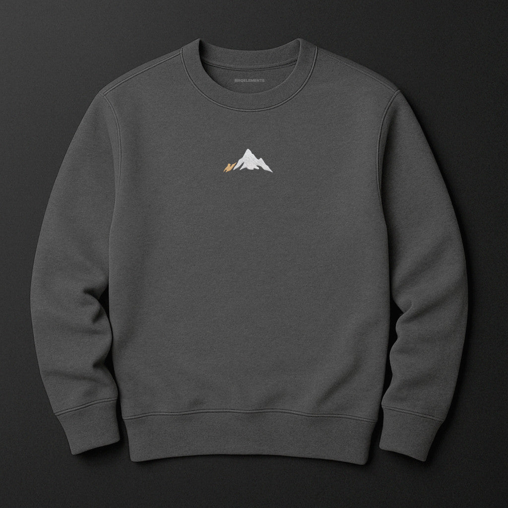 Mountain Golden Sweatshirt mit Stick