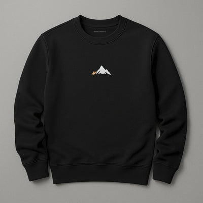 Mountain Golden Sweatshirt mit Stick