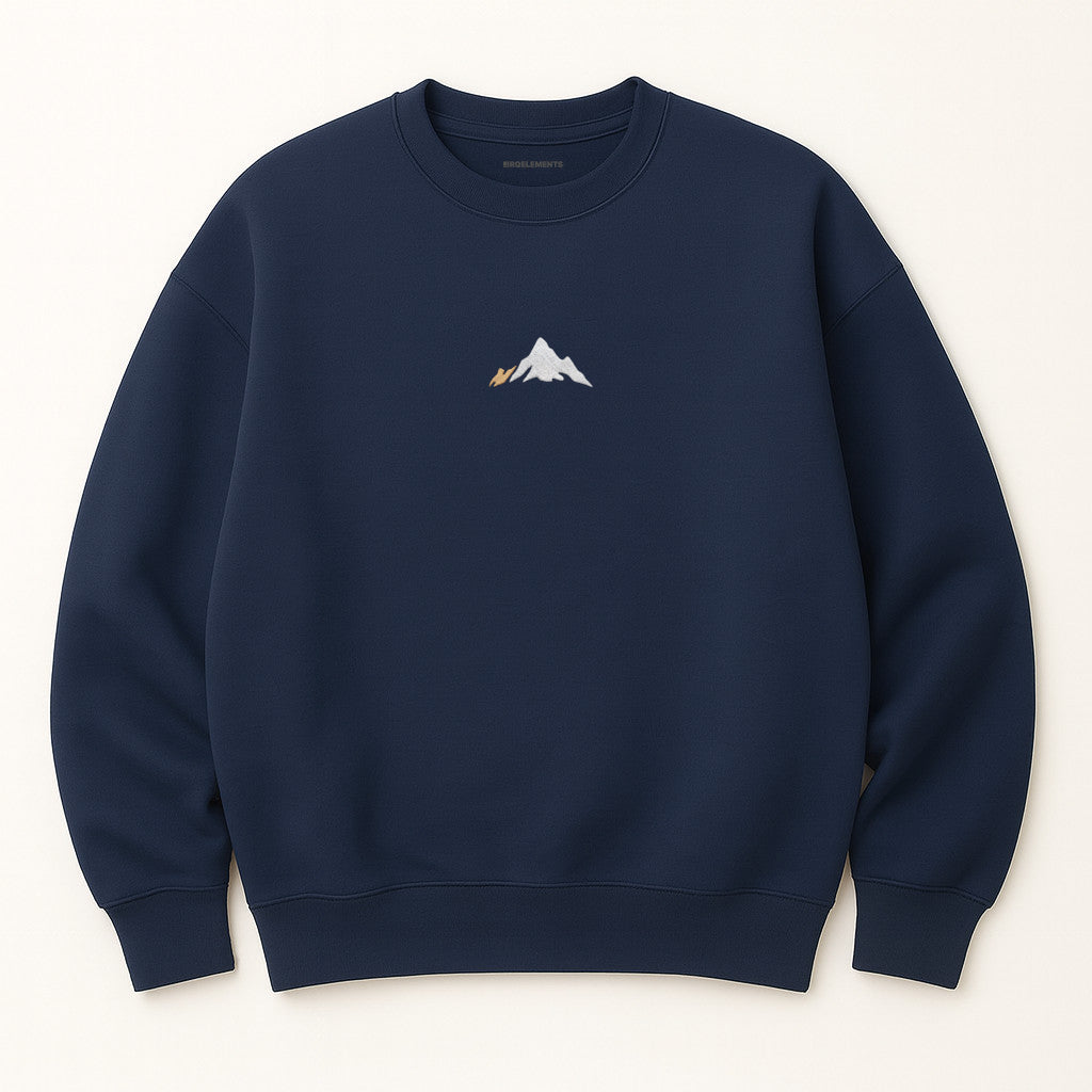Mountain Golden Oversized Sweatshirt mit Stick