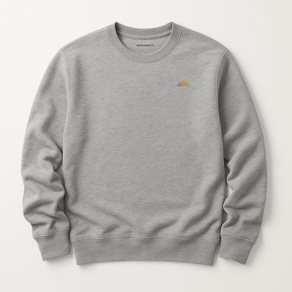 Mountains Silhouette Sweatshirt mit Stick