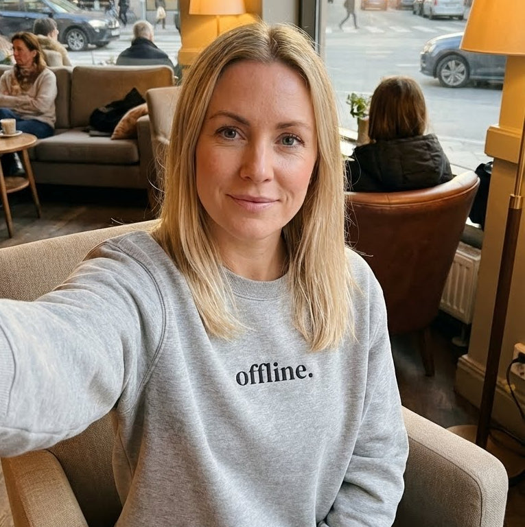 Offline Sweatshirt mit Stick