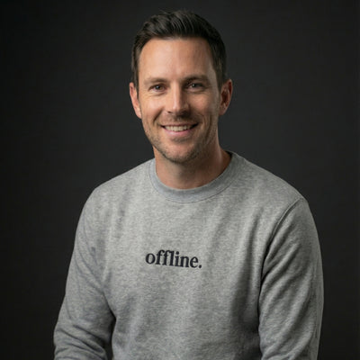 Offline Sweatshirt mit Stick