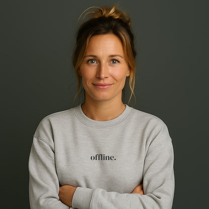 Offline Sweatshirt mit Stick