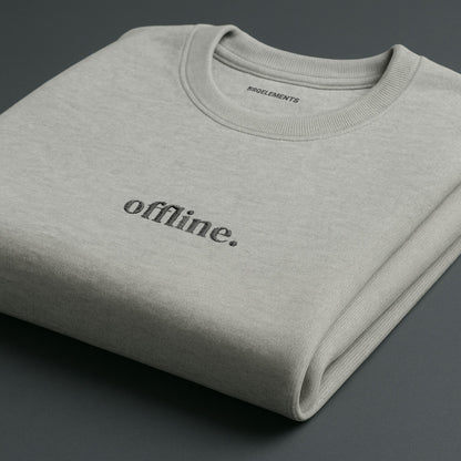 Offline Sweatshirt mit Stick